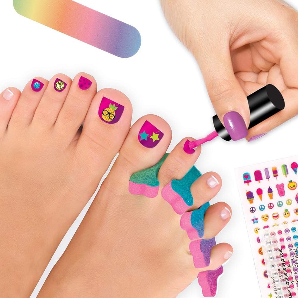 Fashion Angels Pretty Pedi Pedicure Set- Spa Gift Set For Girls: Toys & Games