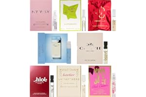 JRoBeauty Perfume High End Designer Fragrance Sampler Set for Women - (Pack of 8 Sample Vials)