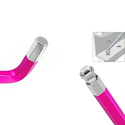 FOCMKEAS 2 PCS 2mm Ball End Hex Key Allen