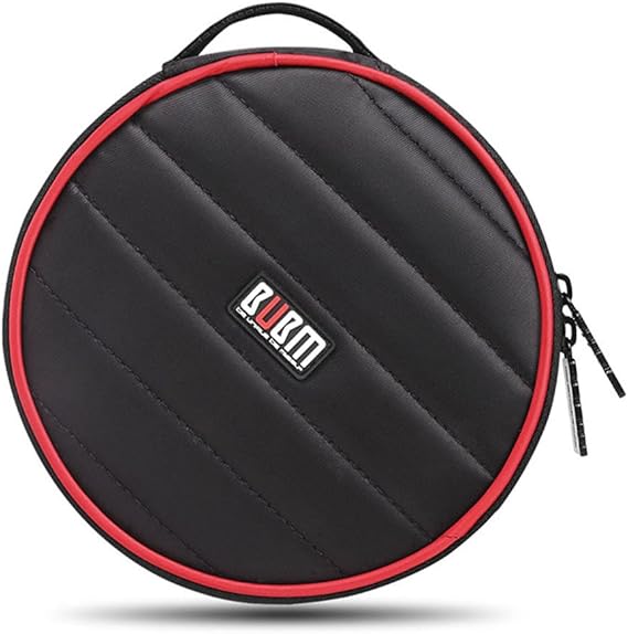 BUBM Portable Polyester CD/DVD Wallet 32 Disc Capacity