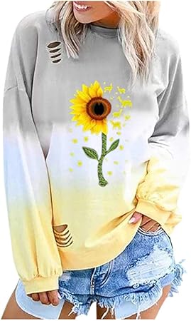 sudadera de girasoles