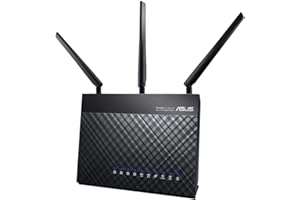 ASUS AC1900 WiFi Router (RT-AC68U) - Dual Band Gigabit Wireless Internet Router, Gaming & Streaming, AiMesh Compatible, Included Lifetime Internet Security, Adaptive QoS, Parental Control