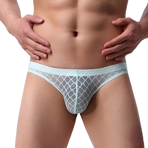 Amazon メンズブリーフ Bobogojp セクシー 無地 透ける 誘惑下着 男性用 ローライズ 勝負下着 情趣 インナーパンツ ビキニブリーフ 通気性 ぞうさんパンツ ファッション 彼氏 男の子 プレゼント 快適 立体構造 日常 エロ ボクサー 通販
