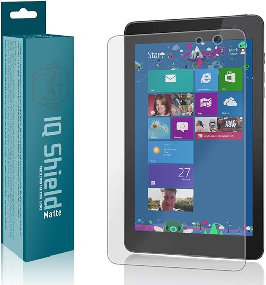 Amazon Com Iq Shield Matte Screen Protector Compatible With Dell Venue 8 Pro 5855 Model 5855 Anti Glare Anti Bubble Film