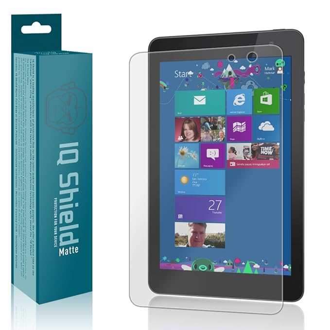 Dell Venue 8 Pro 5855 Screen Protector Iq Shield Matte Full Coverage Anti Glare Screen Protector For Dell Venue 8 Pro 5855 Model 5855 Bubble Free Film With Amazon In Electronics