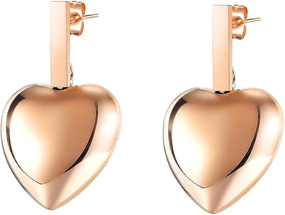 Amazon ピアス レディース フープピアス 金属アレルギー対応 小ぶり 小さめ 大人 出勤 シンプル 彼氏 誕生日プレゼント 女性 アクセサリー ピンクゴールド ピアス 通販