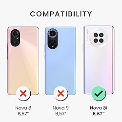 kwmobile Case Compatible with Huawei Nova 8i Case