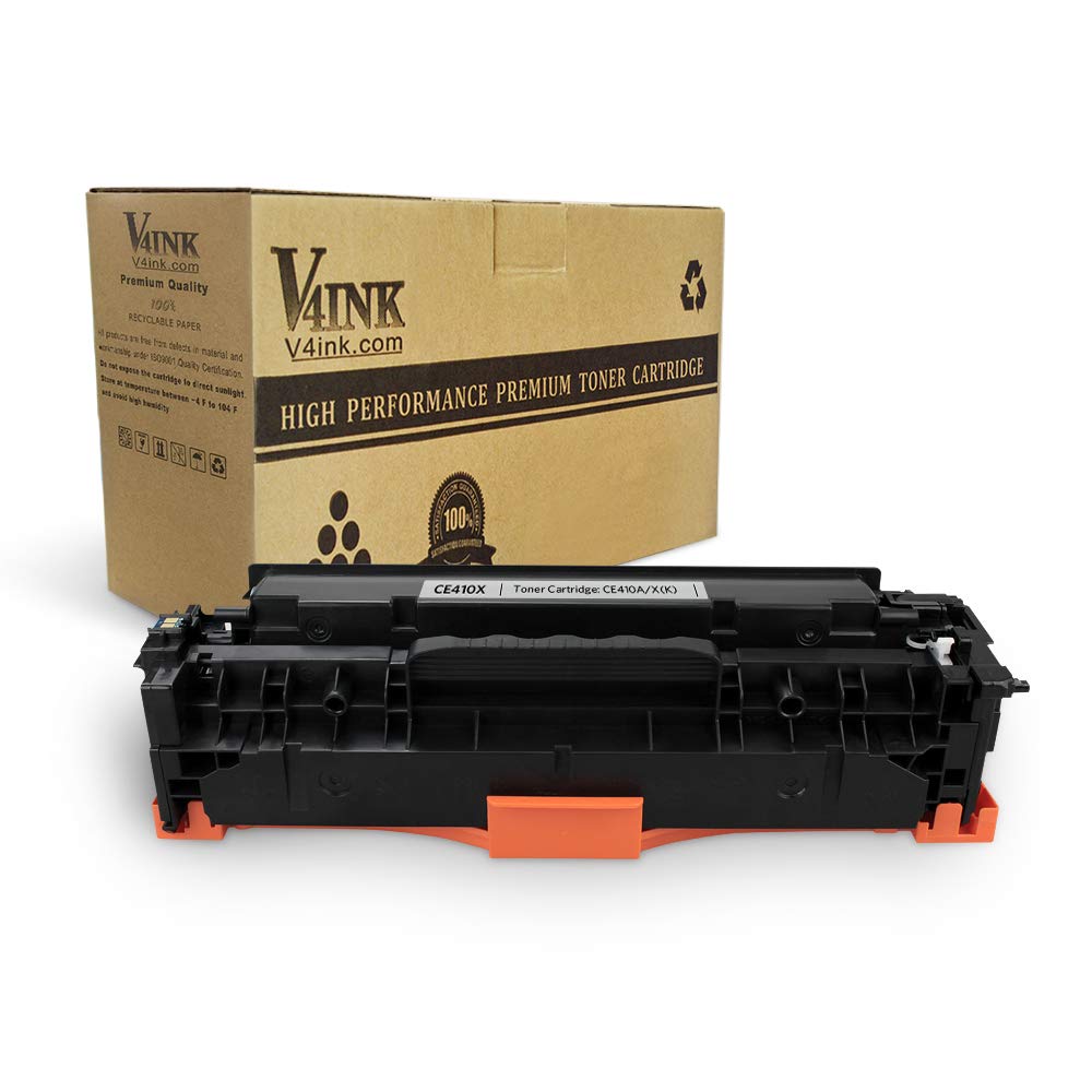 V4INK 1 Pack New Replacement for Canon 118 HP CC530A HP 304A Toner Cartridge for use with Canon ImageCLASS MF726Cdw LBP7660Cdn MF8580CDW MF8380Cdw HP Color Laserjet CP2025dn CM2320fxi