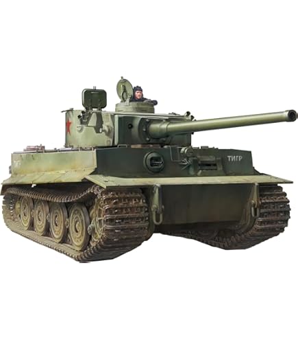 Amazon.com: Takom 2199 1/35 TIGER I LATE w/ZIMMERIT Sd.Kfz.181 Pz