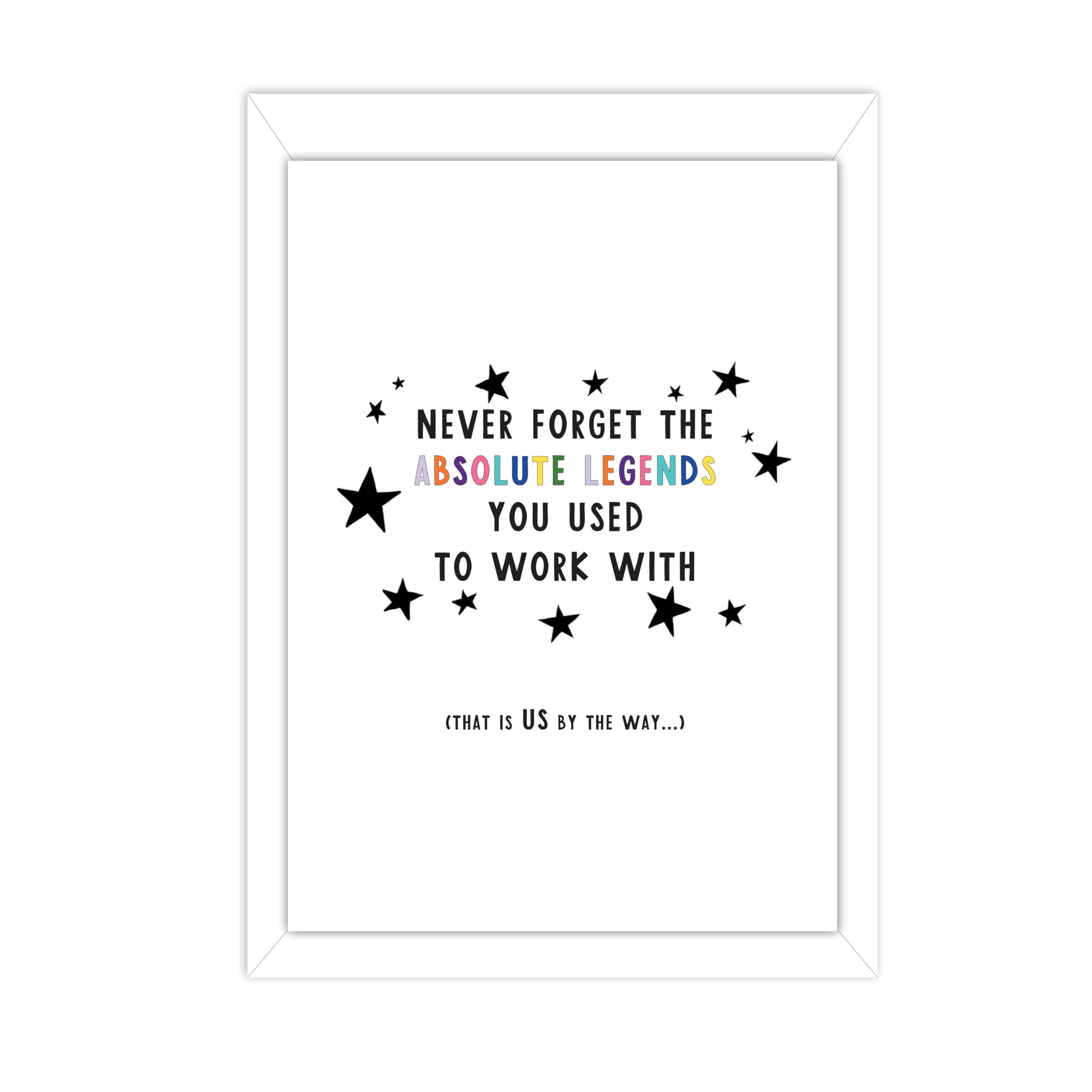 Manta Makes Leaving card goodbye good luck card, retirement new job card to go with sorry your leaving gifts for colleagues women or men (Extra Large Navy card)