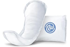 Nexwear Incontinence Pads for Women, Skin-Safe Design, Maximum Absorbency Bladder Control Pads for Leaks, Disposable, Discreet, Individually Wrapped, 12 in, 30 Count, 1 Pack