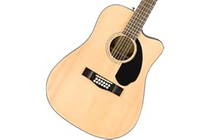 FENDER CD-60SCE DREADNOUGHT 12 STRING ACOUSTIC ELECTRIC GUITAR, WALNUT FINGERBOARD, NA