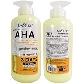 LanSYade AHA Body Lotion with Vitamin C&amp;E, 500ml