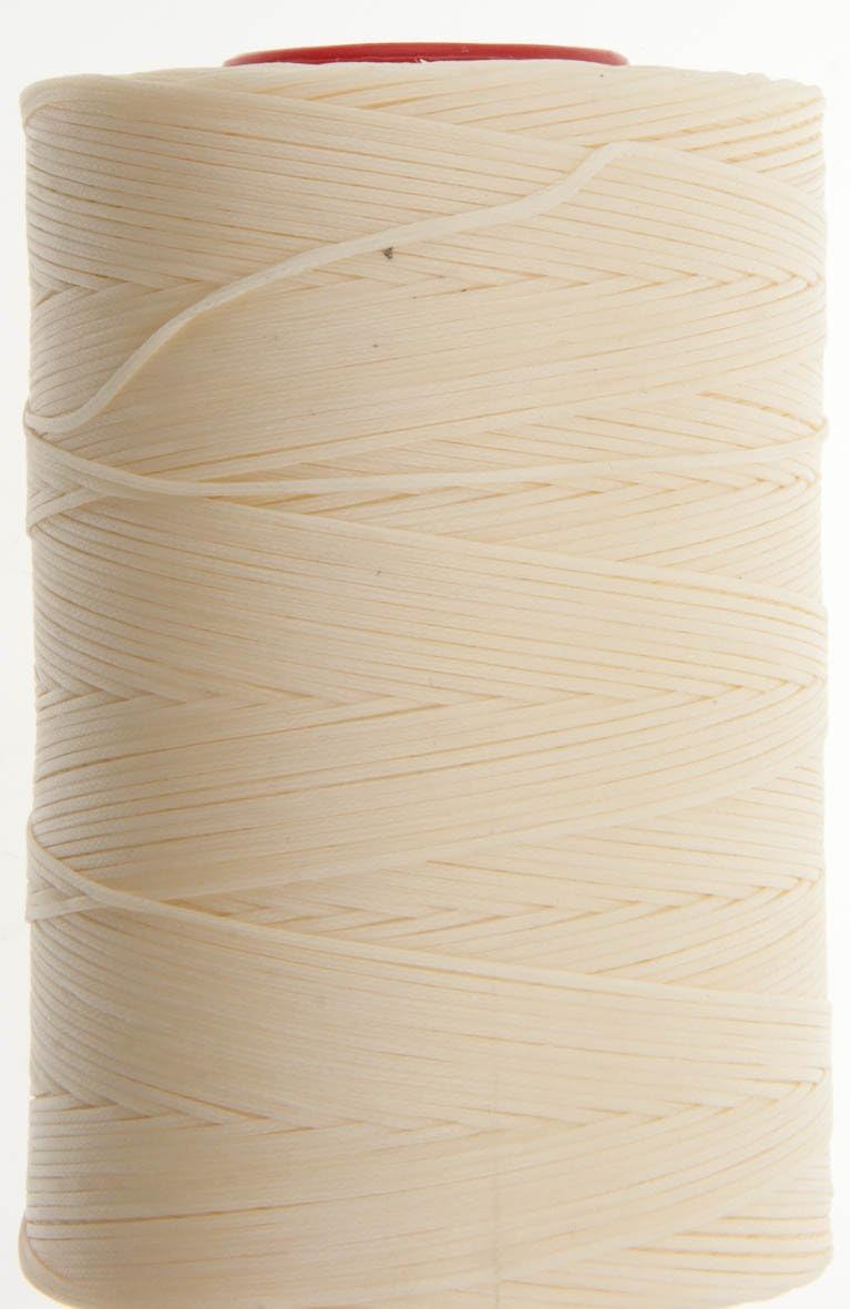1.2mm Cream Ritza 25 Tiger Wax Thread For Hand Sewing. 25 - 125m length (50m)