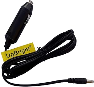 UpBright Car 12V DC Adapter Compatible with Inogen One G3 G4 G5 DC Power Cord Model BA-306 BA-301 DV6X-619 DV51D-619 12 Volt Auto Vehicle Boat RV Camper Cigarette Lighter Plug Power Supply Charger