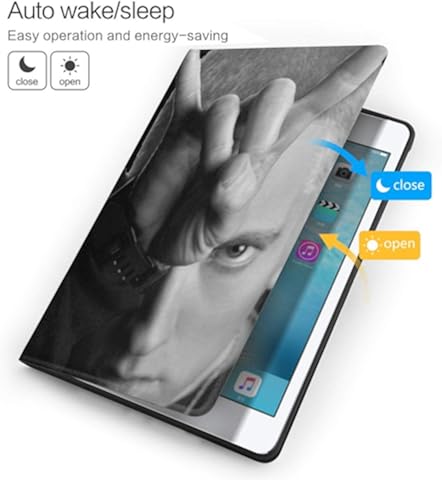 Wehoiweh Emine-M - Carcasa antiarañazos fina y ligera con soporte ajustable, función de reposo/activación automática, protección trasera para iPad Air3 10.5 iPad Air3 10.5 talla única