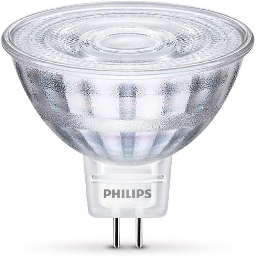 Philips LED Bulb 20W, GU5.3, Warm White (2700 Kelvin), 230 Lumens, Silber