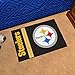 FANMATS 8233 NFL - Pittsburgh Steelers Starter Mat - Uniform | Black | 19