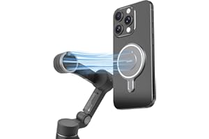 Flymile Magnetic Phone Holder Adapter for DJI Osmo Mobile 7/7P/6/5/4/SE, for MagSafe Quick-Release Mount - Compatible with DJI Osmo Mobile 7/7P/6/5/4/SE for Gimbal Stabilize Accessories