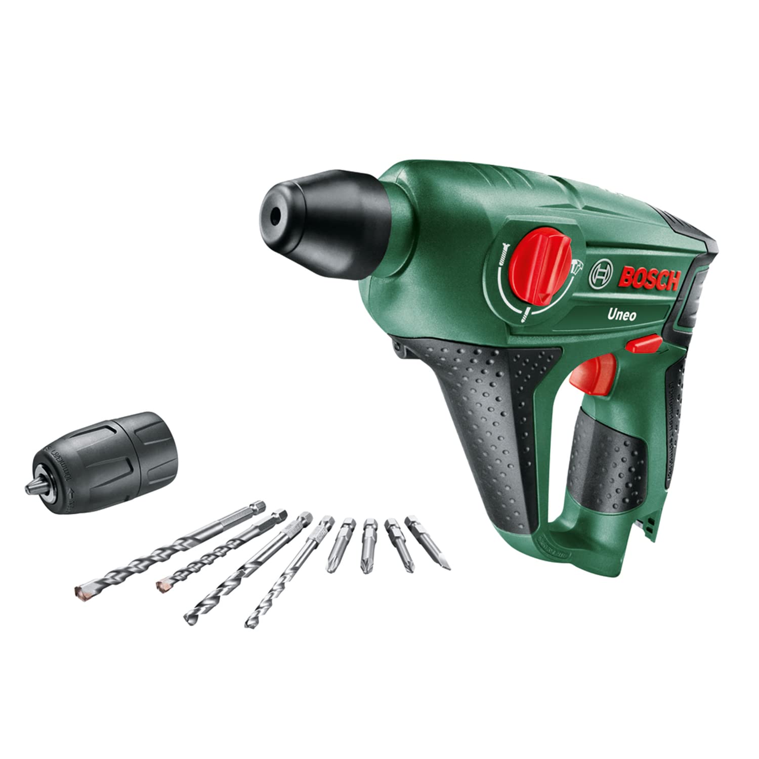 Bosch Cordless Rotary Hammer Uneo (Without Battery Pack, 12 V System, in Carton Packaging)