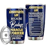 MONIZILUCKY Administrative Law Tumbler Stainless