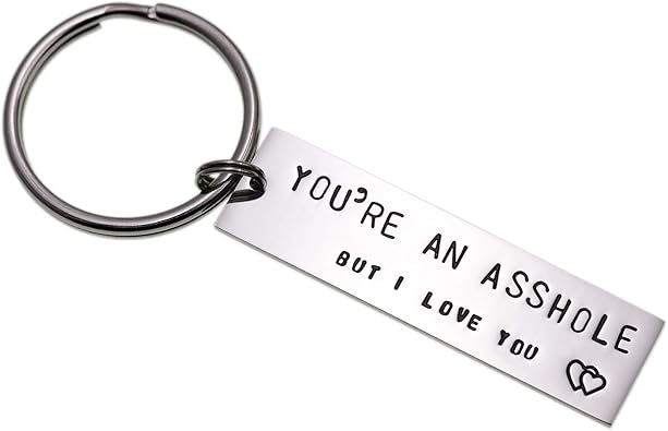 funny keyrings for boyfriend