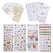 Bullet Journal Stickers Scrapbook Planner Stickers Sheets,Planner Sticker Set for Calendars,Kids DIY Crafts Diary Album Decoration - Assorted 1957 PCS,43 Sheets
