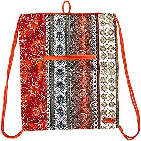 Boho Drawstring Backpack
