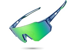 STORYCOAST Polarized Sports Sunglasses for Men Women,Driving Fishing Cycling Mountain Bike Sunglasses UV400 Protection