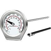 ThermoPro Dial Instant Read Meat Thermometer for Cooking, Grill Food Thermometer with Glass Lens, Portable Kitchen Thermomete