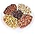 The Nutsnacker Delicious Roasted Healthy Nuts Gift Box Basket Tray (2 Lb)