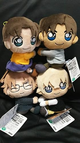 Amazon Co Jp 新品未使用 送料340円 名探偵コナン くっつきぬいぐるみ 平次 和葉 沖矢 安室 全4種セット 服部平次 遠山和葉 沖矢昴 安室透 降谷零 ホビー 通販