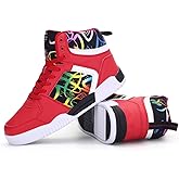WSPOSUS Women's Trendy High Top Skate Sneakers
