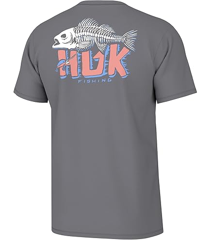 T-shirt Pêche HUK Performance Fishing – Kryptek ICON Noir – Taille M – Neuf Avec étiquettes