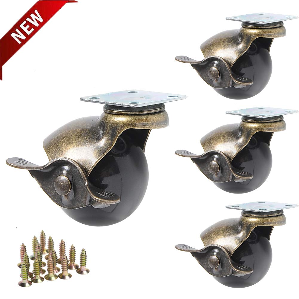 Best locking wheels brass for furniture