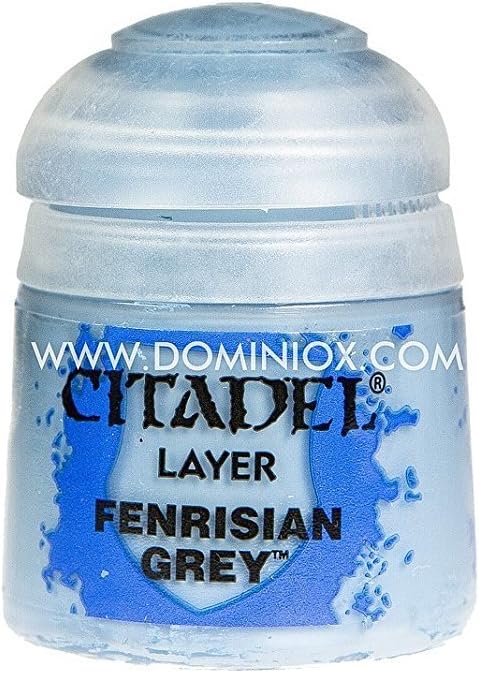CITADEL Games Workshop Colour Layer: Fenrisian Grey (12ml) Paint