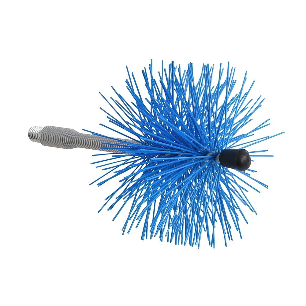 Saturnia 22020705 Flexible Nylon Chimney Sweeping Brush, 100mm.