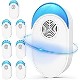 2026 Upgraded Ultrasonic Repeller 8 Packs, Indoor Ultrasonic and Repellent for Roach, Rodent, Mouse, Bugs, Ant, Mosquito, Mice, Spider, Electronic Plug in Pest Control