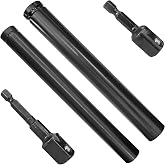 2 Sets 9/16" &amp; 3/4" Power Nut Driver Nut Runner Hollow Socket for Repair | Heavy-duty hollow socket drivers with ergonomic grip, convenient tools for industrial maintenance and mechanic DIY projects