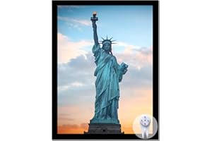 OMAIGAR 9x12 Picture Frame for 9by12 Poster Photo Canvas Certificate Black High Transparent Photo Frame Wall Desktop Horizontal Vertical 9 x 12