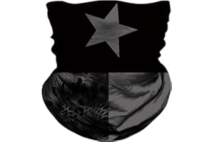 TERNNK Seamless Neck Gaiter Shield Scarf Bandana Face Mask UV Protection for Motorcycle Cycling Riding Running Headbands