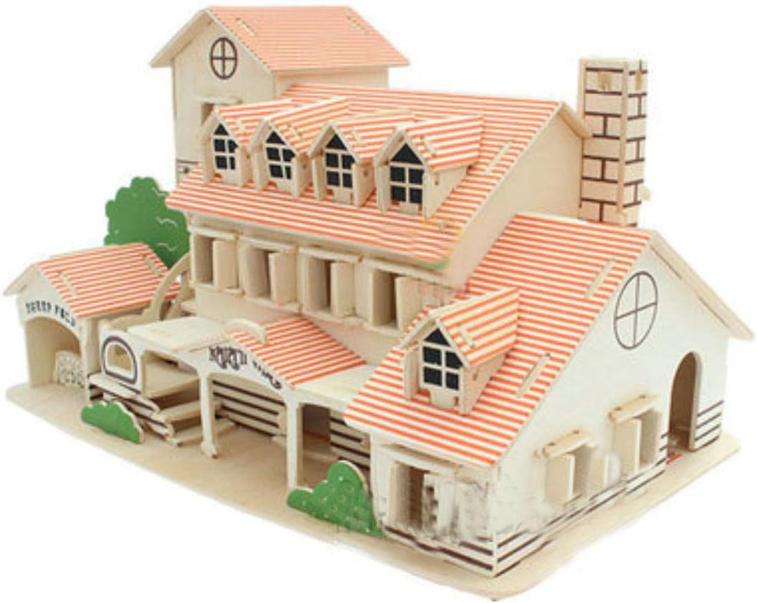 DIY Puzzle Toy House 3D Sail Boat Educational Kids Gift Assemble Building Ferry Model Wooden Toys Ship