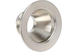 QMINOX SS304 Vacuum Conical Reducer KF adaptor fittings, KF fittings reducers KF-50 to KF-25