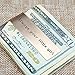 O.RIYA Daddy Father's Day Gift Stainless Steel Rose Gold Money Clip , Always Your Little Girl , Gift for Daddy
