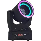 Blizzard Hypno Beam LED Light Moving Head with 60W 4-in-1 LED Ring Effects (123891)