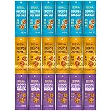 Biena Chickpea Snacks, NON GMO, Gluten Free, Excellent Source of Fiber, Healthy Treats For Everyday, Variety Pack Sampler (18 Count)