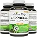 Chlorella Powder Capsules With Chlorella Growth Factor For Increased Energy & Immunity - Powerful Antioxidant Formula With Digestive Support - Vitamins A B C & E & Minerals Iron Calcium And More!