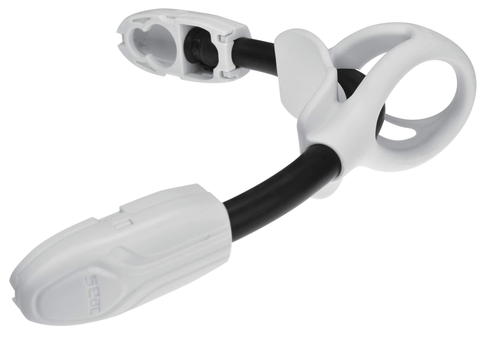 SEAC Unisex's Sling Strap for Scuba Diving Fins F1 S/Propulsion S / GP100 S, 3 Sizes, White, SMALL