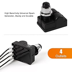 Barbqtime 4 Outlets Grill Igniter Kit for