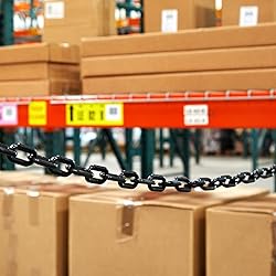Stockroom Plus Plastic Chain - 100 ft, Black